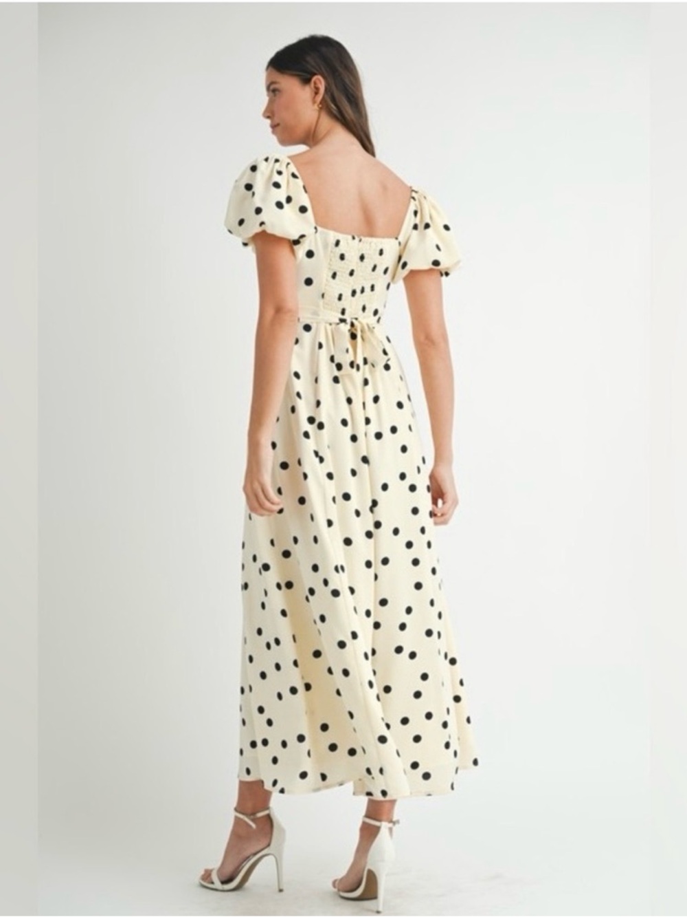 Mable Polka Dot Maxi Dress - Picture 2 of 5